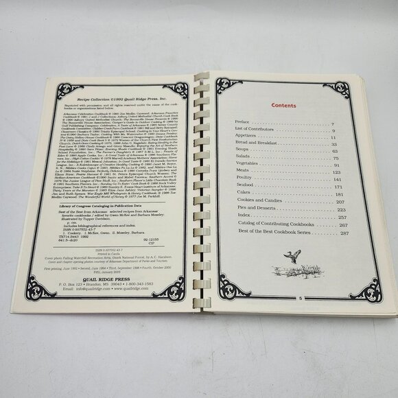 Best Of The Best From Arkansas Cookbook Quail Ridge Gwen McKee Barbara Moseley - Picture 4 of 9